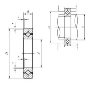 المحامل CRBC 25025 UU IKO