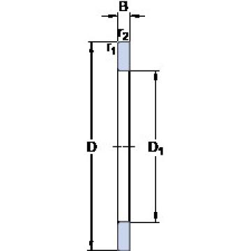 المحامل GS 81156 SKF