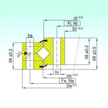 المحامل NR1.20.1904.400-1PPN ISB