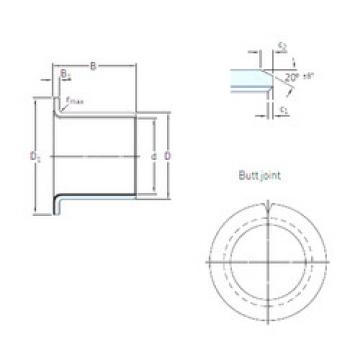 المحامل PCMF 303416 E SKF