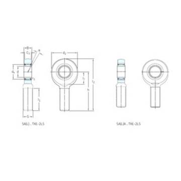 المحامل SALA40TXE-2LS SKF