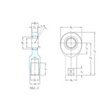 المحامل SIL6C SKF