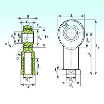 المحامل TSF 20 C ISB