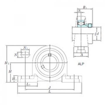 المحامل ALP205-15 KOYO