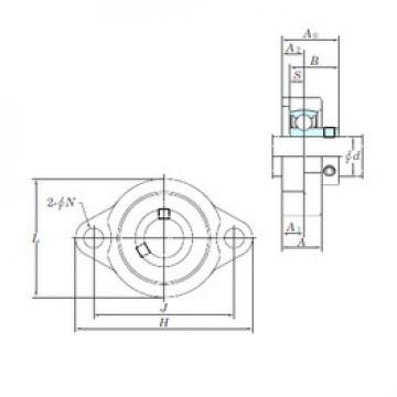 المحامل BLF205-15 KOYO