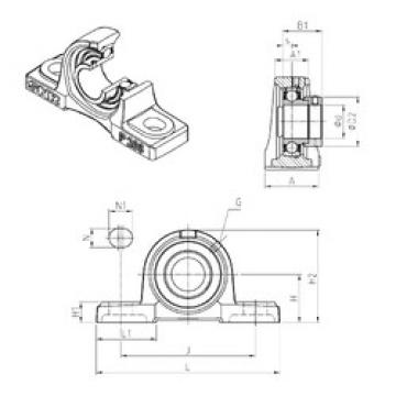 المحامل ESP206 SNR