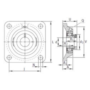 المحامل PCJ30-N-FA125 INA