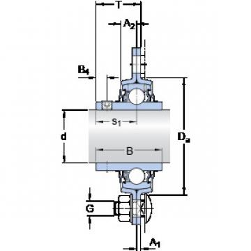 المحامل PF 45 TR SKF