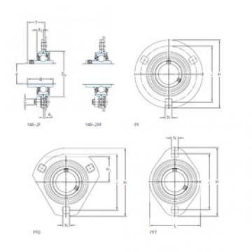 المحامل PF 30 RM SKF