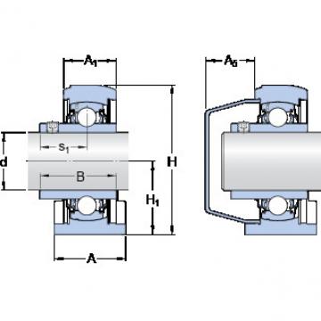 المحامل SYFWK 1.1/2 LTHR SKF