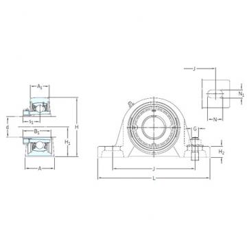 المحامل SYJ 60 KF+SYJ 512 SKF