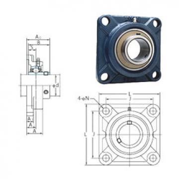 المحامل UCF207-23E FYH