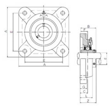 المحامل UCF317 CX