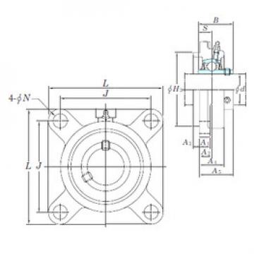 المحامل UCFS322 KOYO