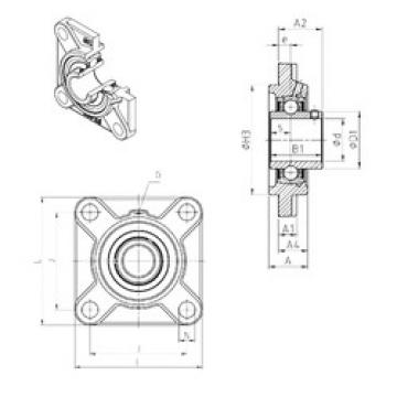 المحامل UCFS311 SNR