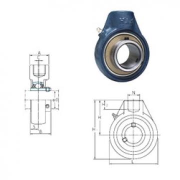 المحامل UCHA205-14 FYH