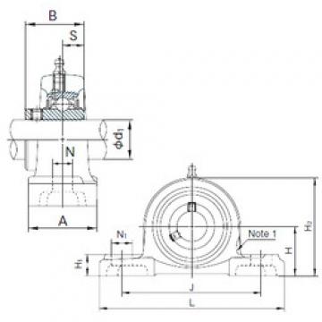 المحامل UCP213 NACHI