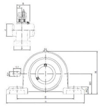 المحامل UCP206 ISO