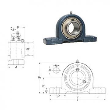 المحامل UCP209-27 FYH