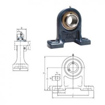 المحامل UCPH207-22 FYH