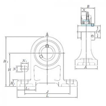 المحامل UCPH209-27 KOYO