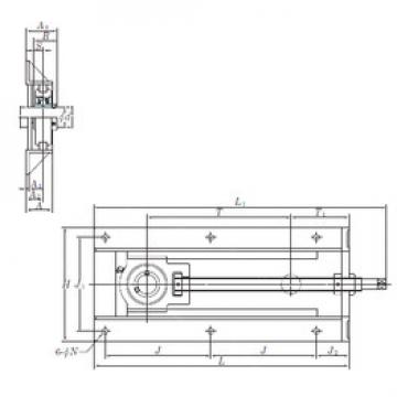 المحامل UCTH209-300 KOYO