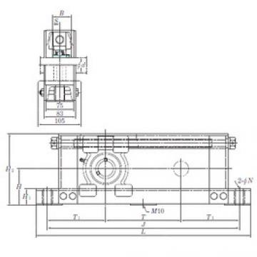 المحامل UCTU209-600 KOYO