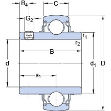 المحامل YAR 205-100-2FW/VA201 SKF