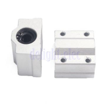 2 X SC8UU Linear Motion Ball Bearing Slide Unites Bushing 8mm SCS8UU Block DH