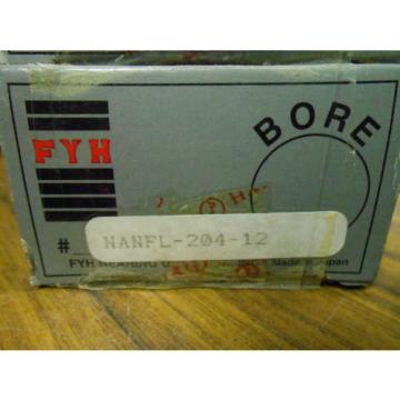 NEW FYH BEARING UNITS FLANGE BEARING  NANFL-204-12 .......... WQ-18