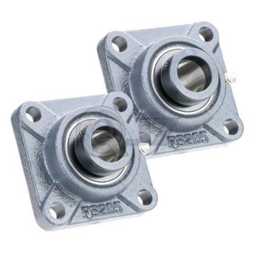 2x 1 in Square Flange Units Cast Iron HCFS205-16 Mounted Bearing HC205-16+FS205