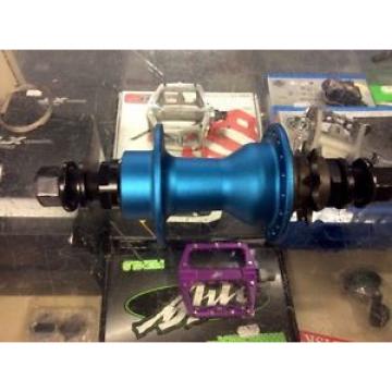 United Sealed Bearing Rear BMX Hub - 14mm axle 9t - BLUE