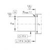 FAG Angular contact ball bearing units - DKLFA40115-2RS