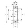 FAG Angular contact spherical plain bearings - GE50-SX