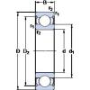 المحامل 6311-2Z/VA201 SKF