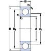 المحامل 61952 MA SKF