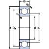 المحامل 624-Z SKF