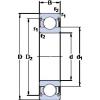 المحامل D/W ER1038-2ZS SKF #1 small image