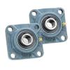 2x 40 mm Square Flange Units Cast Iron UCF208 Mounted Bearing UC208+F208 New #1 small image