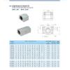 SCS16UU 16mm Linear motion ball slide units bearing block Rail guide shaft CNC