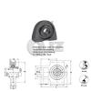 1.875 in Take Up Units Cast Iron HCT210-30 Mounted Bearing HC210-30 + T210