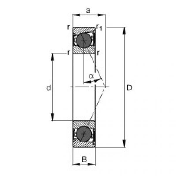 المحامل HCB7209-E-2RSD-T-P4S FAG #1 image