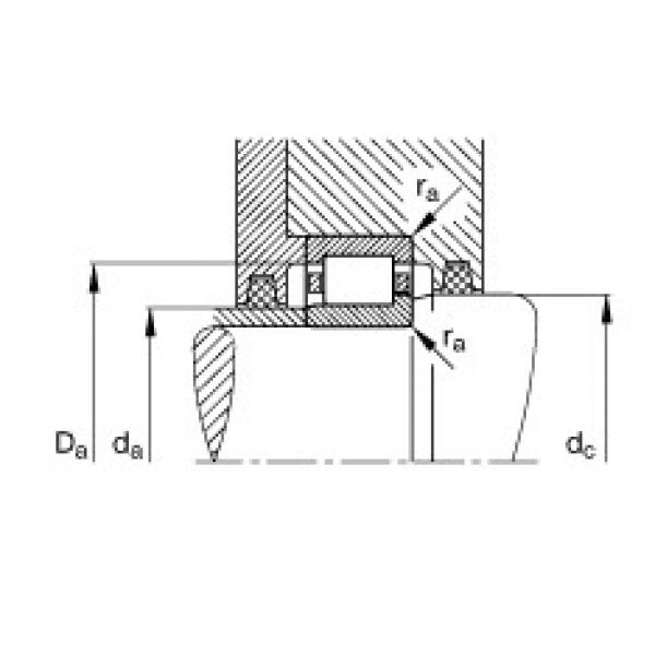 FAG محامل أسطوانية - NJ334-E-TB-M1 + HJ334-E #3 image