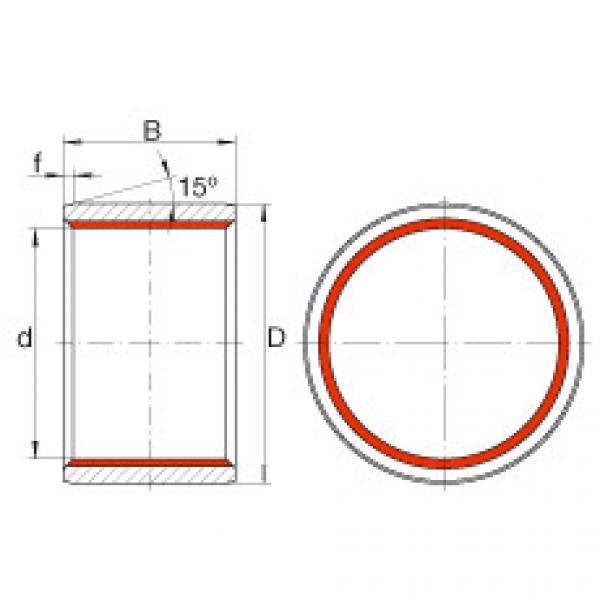 FAG Cylindrical plain bushes - ZGB160X180X150 #1 image