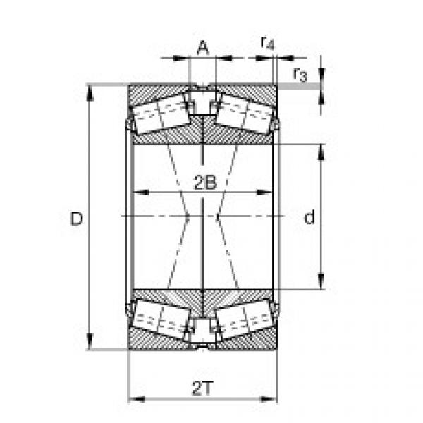 المحامل 31322-X-DF-A140-180 FAG #1 image