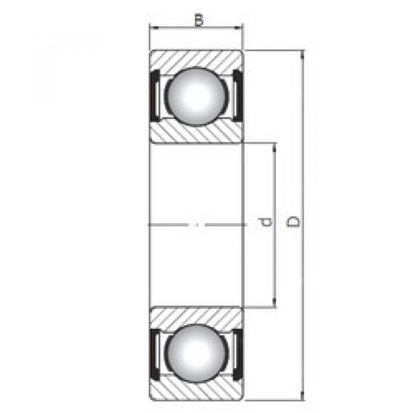 المحامل 61926 ZZ CX #1 image