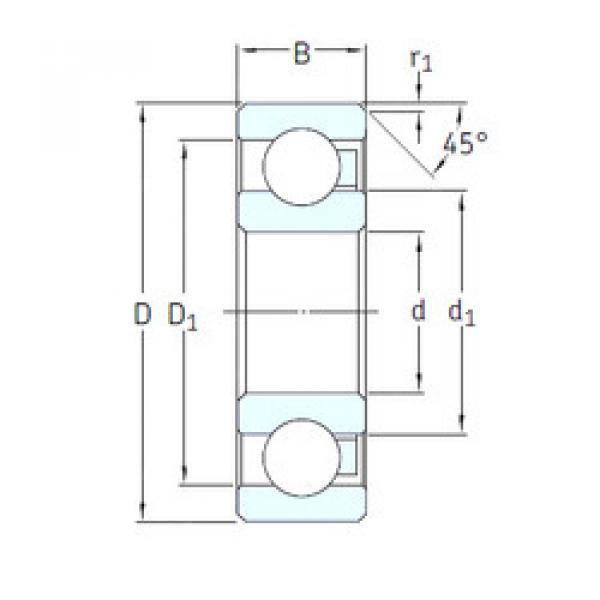 المحامل 6000/HR22Q2 SKF #1 image