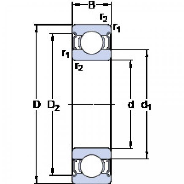 المحامل 6201-2Z/VA201 SKF #1 image