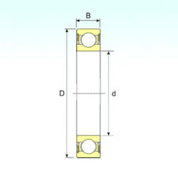 المحامل 61811-2RS ISB #1 image