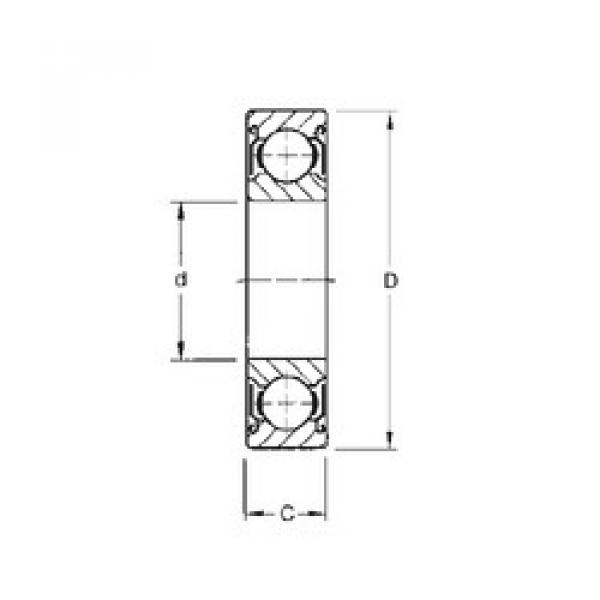 المحامل 6211-ZZ CYSD #1 image